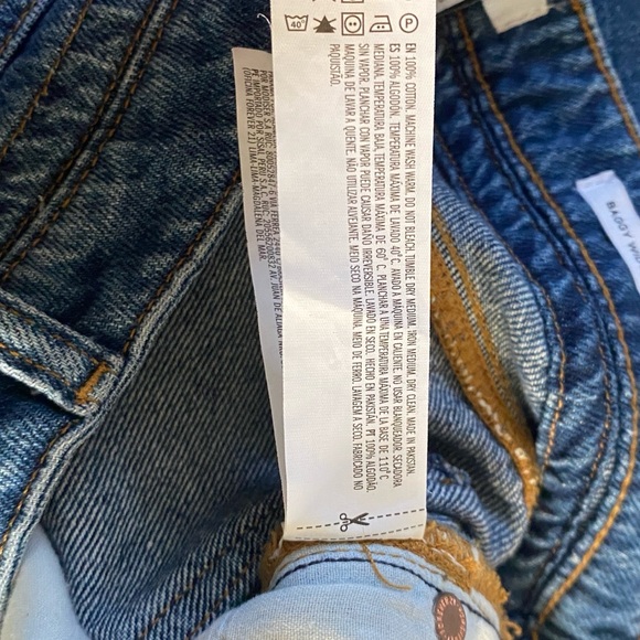 Forever 21 | BAGGY WIDE LEG LOW RISE BAGGY FIT WIDE STRAIGHT LEG SIZE 25 - Picture 10 of 11